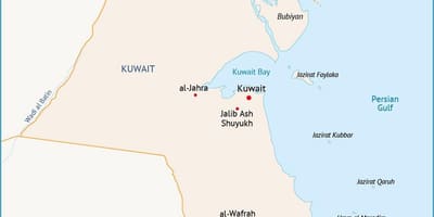 வரைபடம் al zour குவைத்